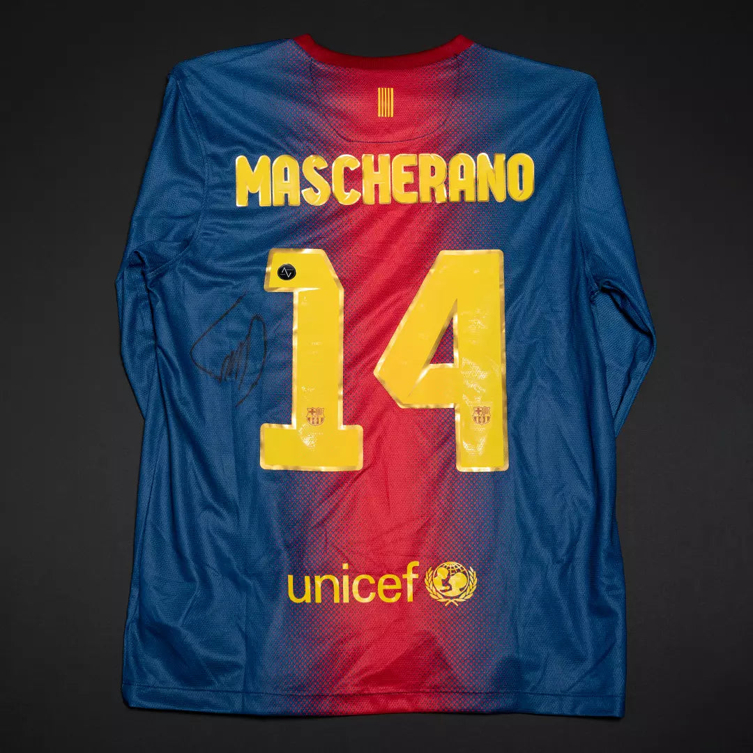 Jersey Firmado Javier Mascherano - Barcelona