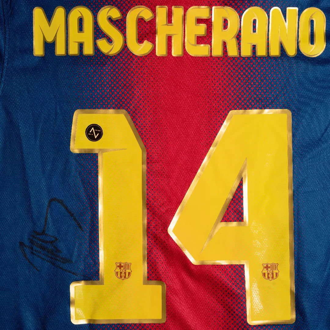 Jersey Firmado Javier Mascherano - Barcelona