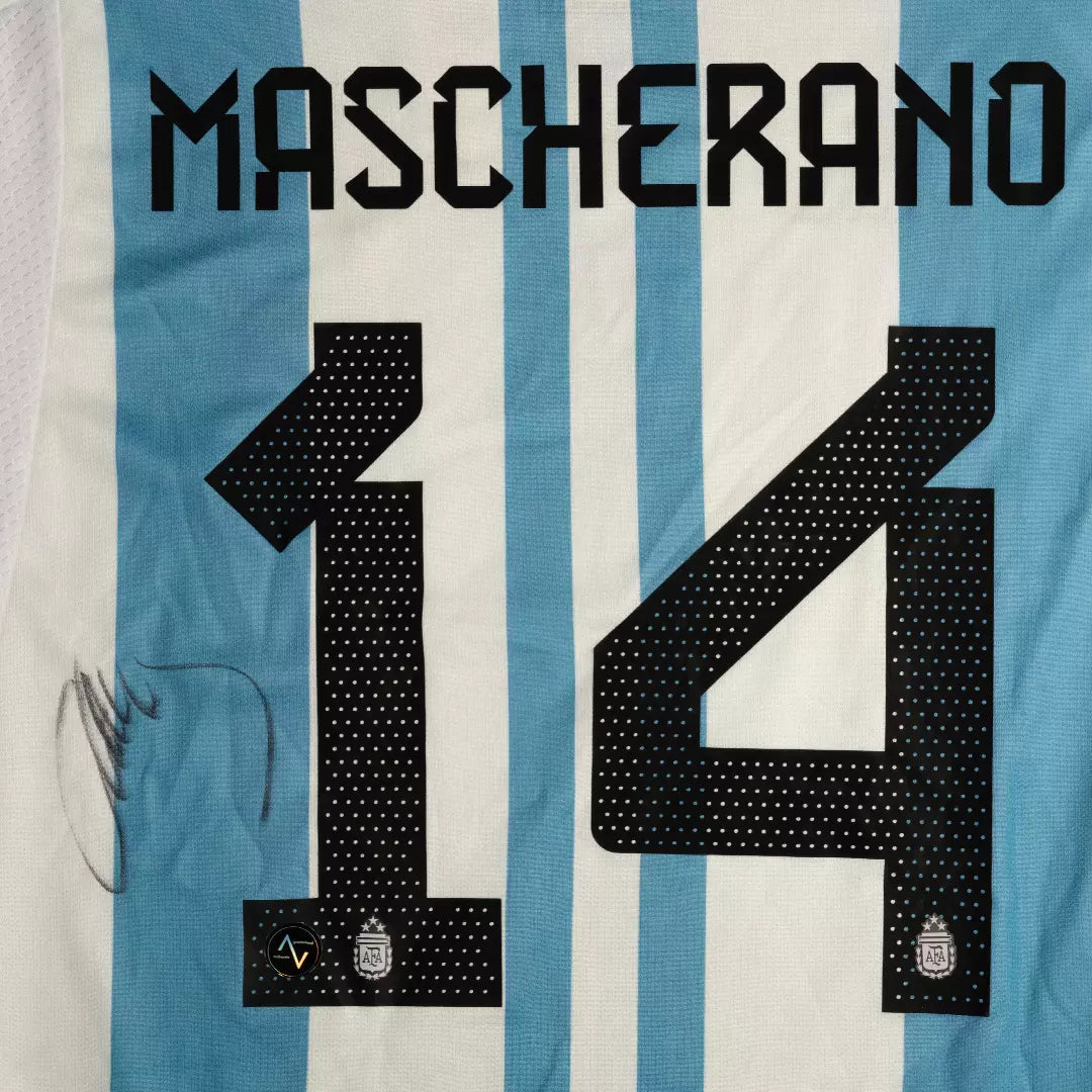 Jersey Firmado Javier Mascherano - Argentina