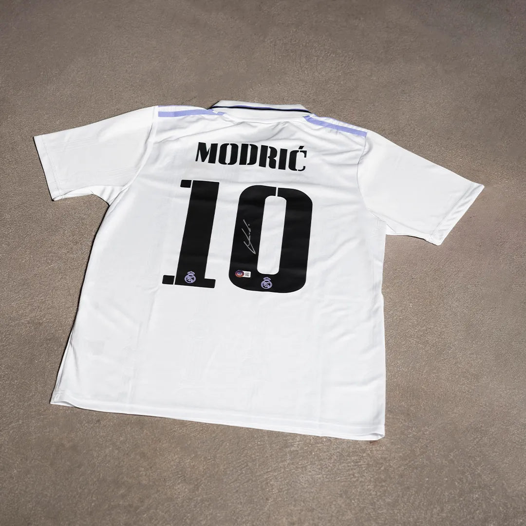 Jersey Firmado Luka Modric - Real Madrid