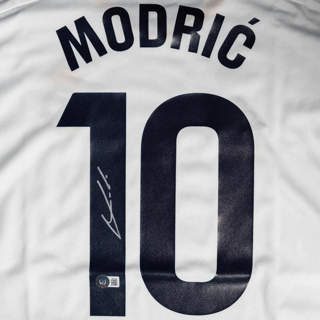 Jersey Firmado Luka Modric - Real Madrid