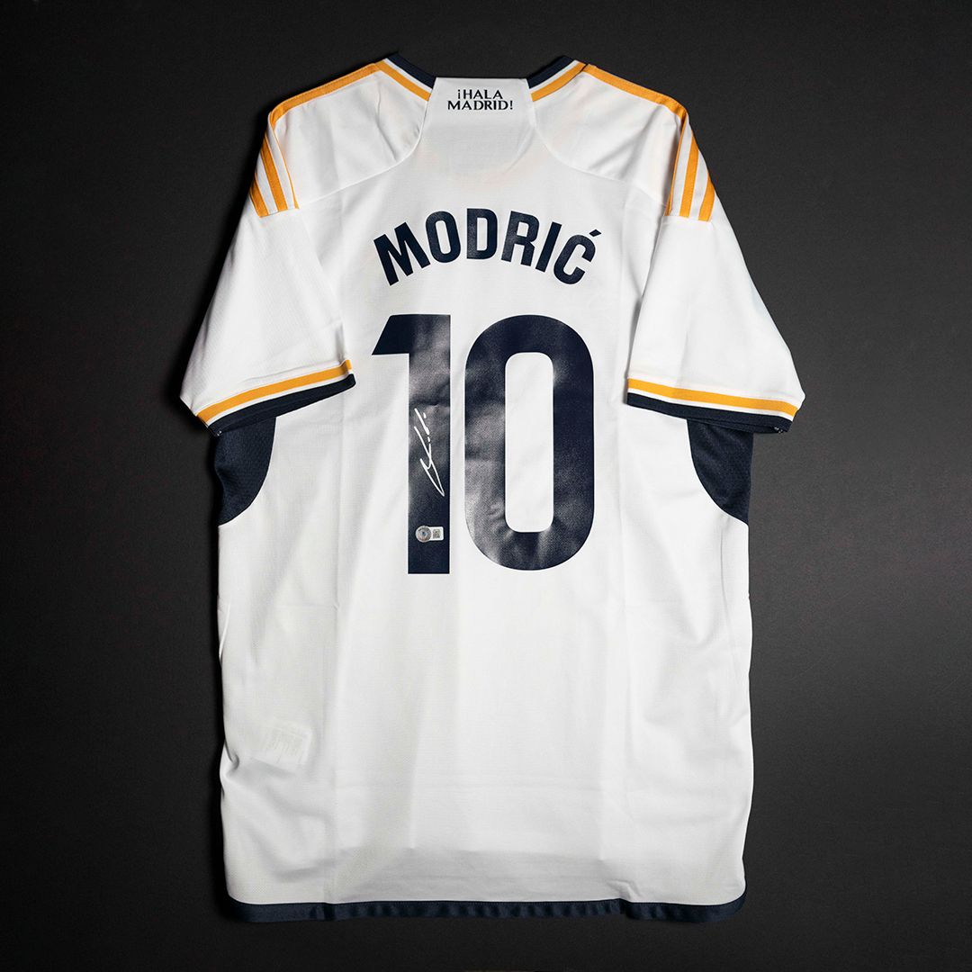 Jersey Firmado Luka Modric - Real Madrid