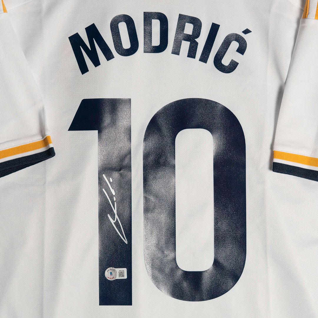 Jersey Firmado Luka Modric - Real Madrid