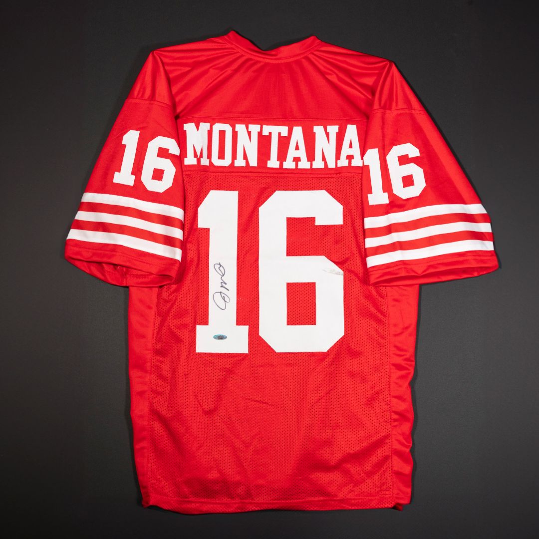 Custom Jersey Joe Montana - San Francisco 49ers