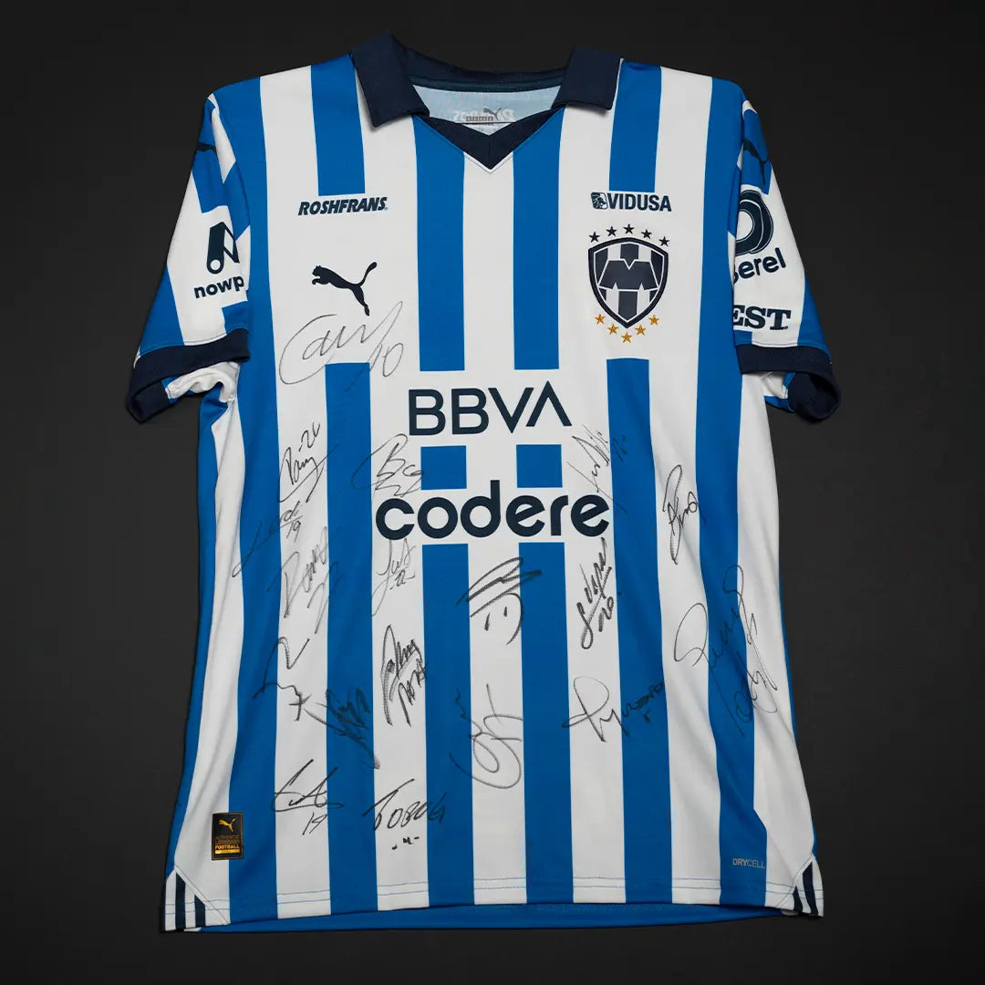 Jersey Firmado por Todo el Equipo Monterrey FC - Temporada 2023/24