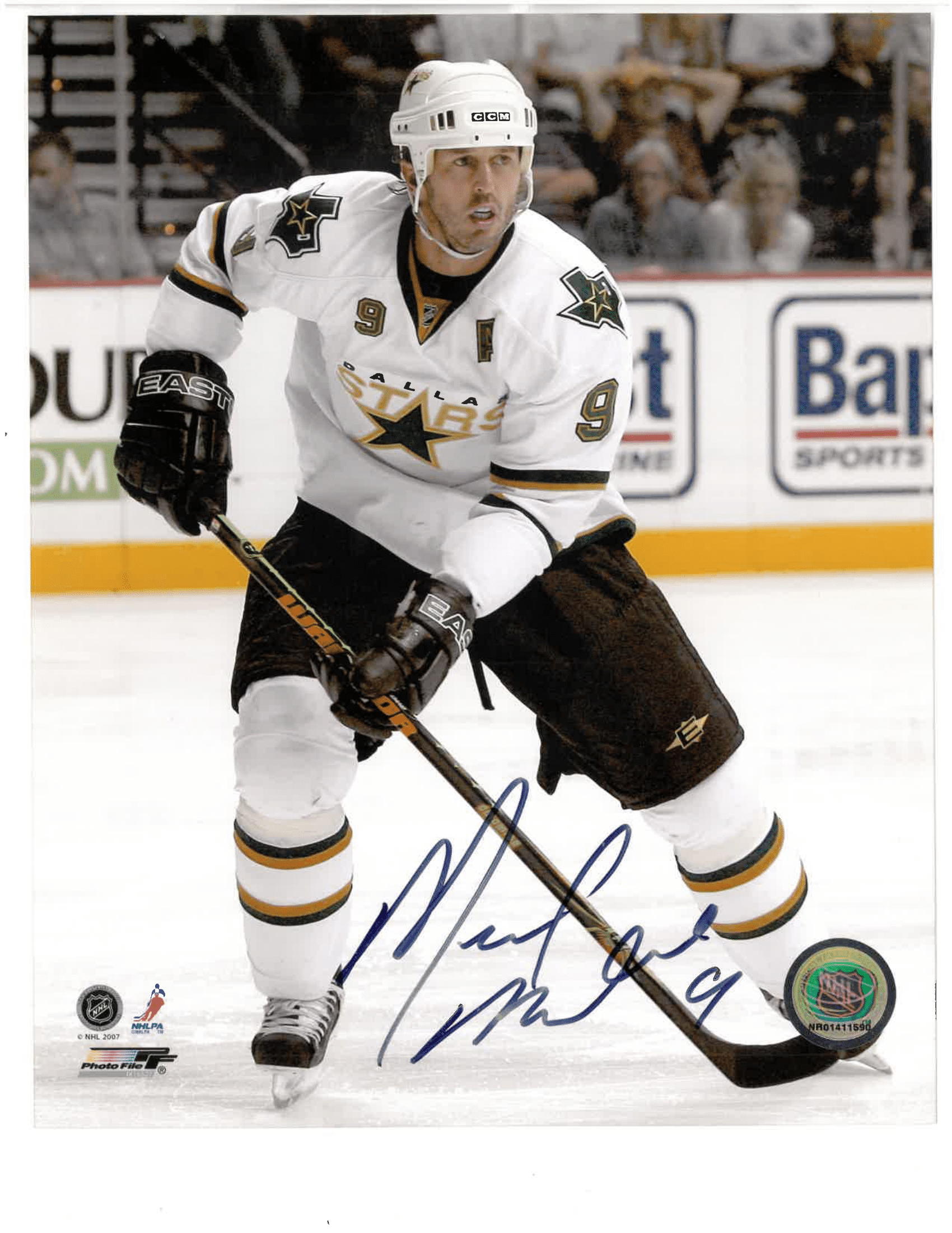 Foto Firmada Mike Modano