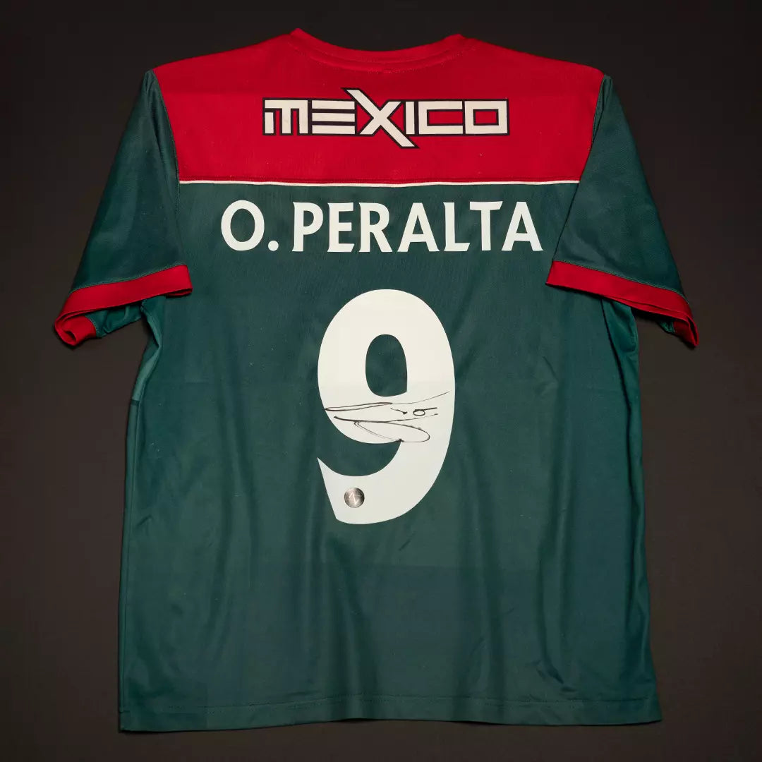 Jersey Firmado Oribe Peralta - México Olimpiadas 2012