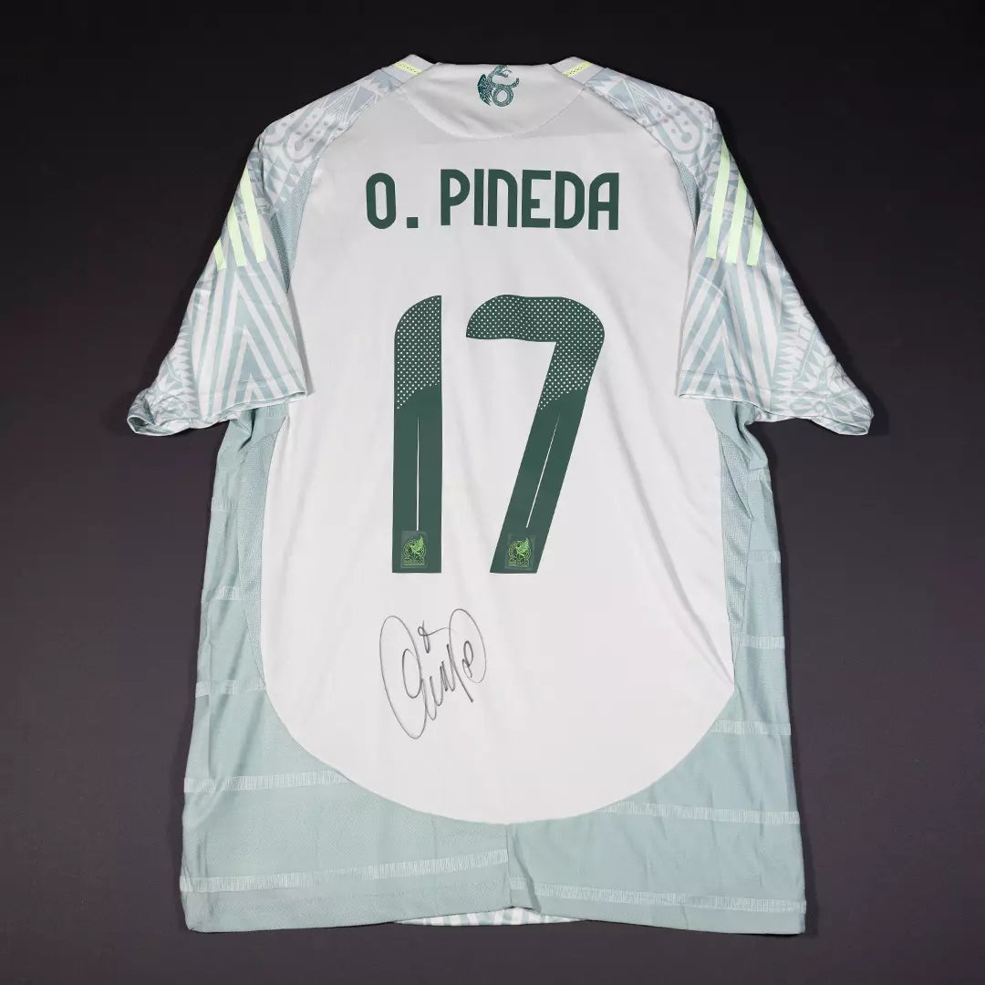 Jersey Firmado Orbelin Pineda - México Copa Oro 2024