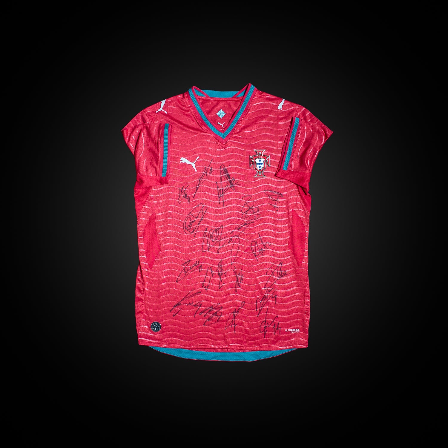 Subasta - Todo El Equipo  Jersey Firmado - Portugal