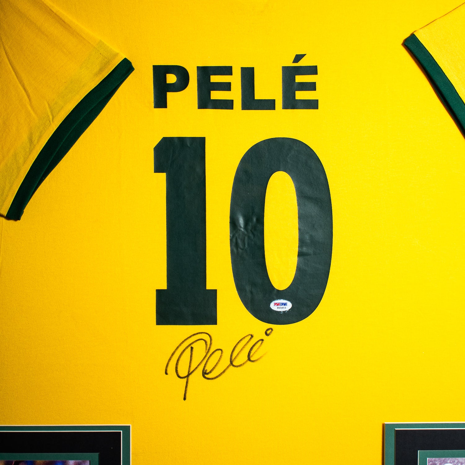 Pele Jersey Firmado - Brasil