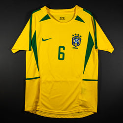 Jersey Firmado Roberto Carlos - Selección de Brasil