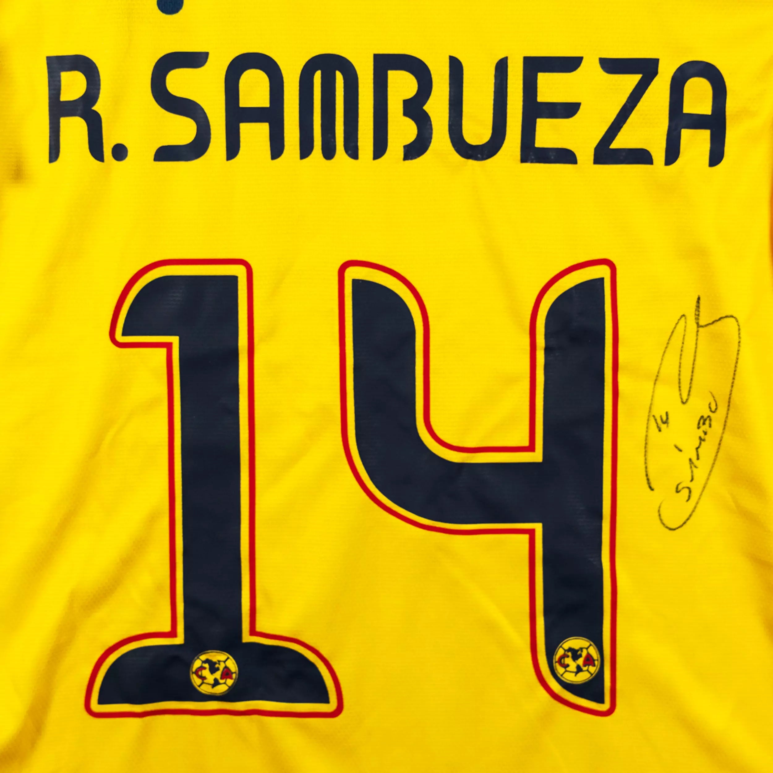 Jersey Firmado Rubens Sambueza - America