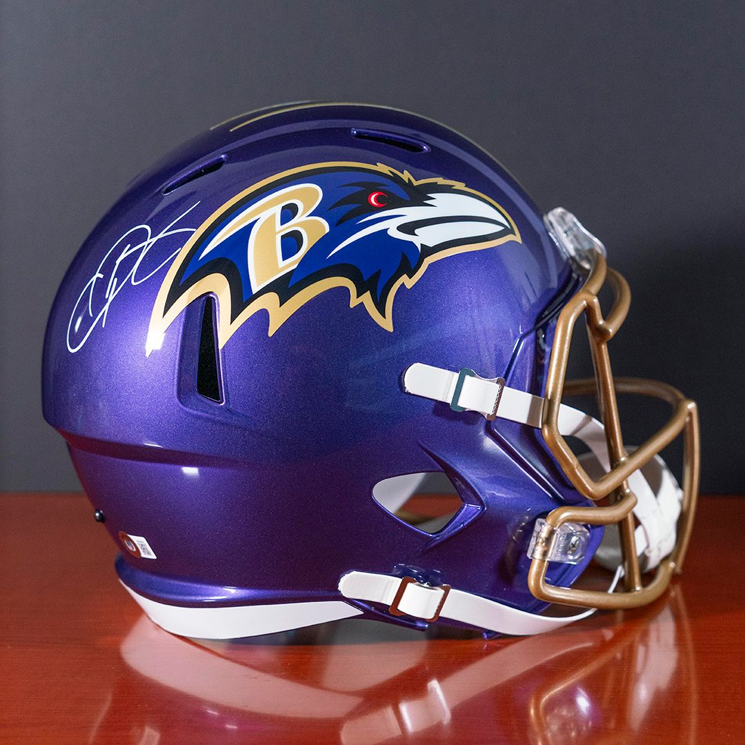 Casco Firmado Odell Beckham Jr. - Baltimore Ravens