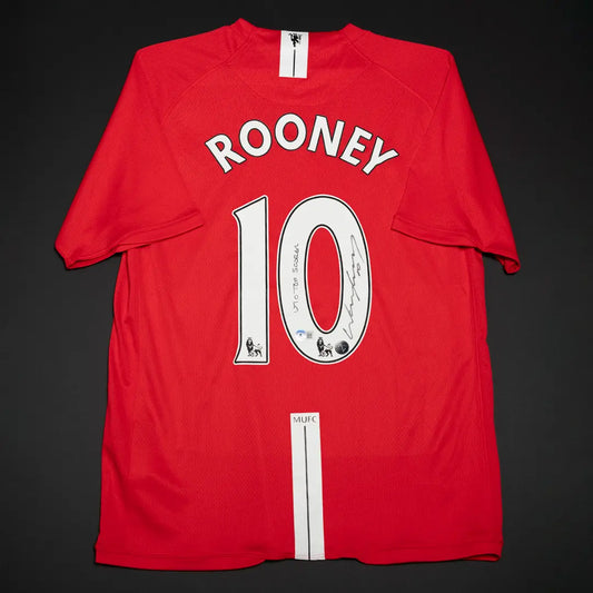 Jersey Firmado Wayne Rooney - Manchester United