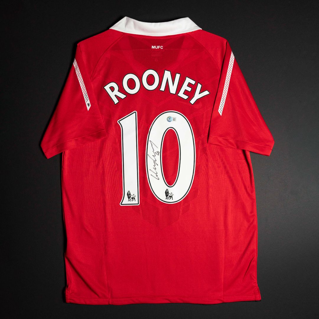 Jersey Firmado Wayne Rooney - Manchester United