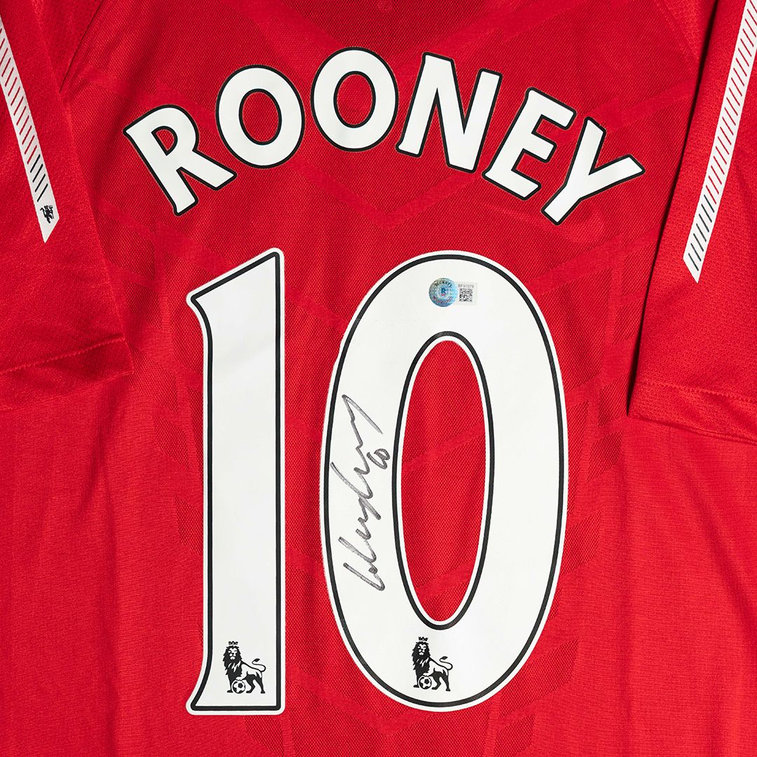 Jersey Firmado Wayne Rooney - Manchester United