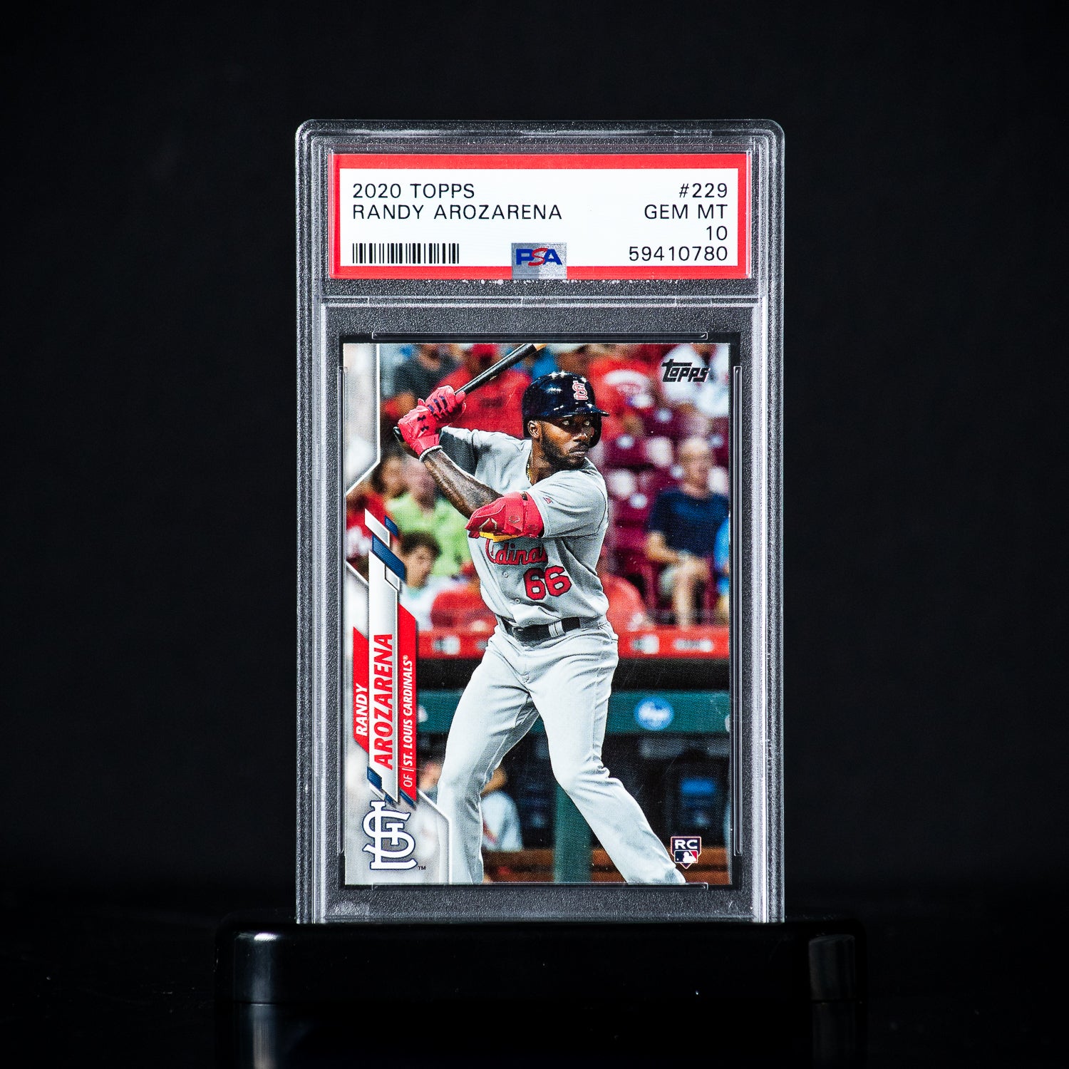 2020 Topps  Rookie Randy Arozarena 229 PSA 10 GEM-MT
