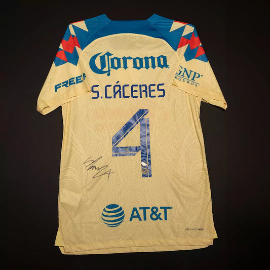 Jersey Firmado Sebastián Cáceres - America