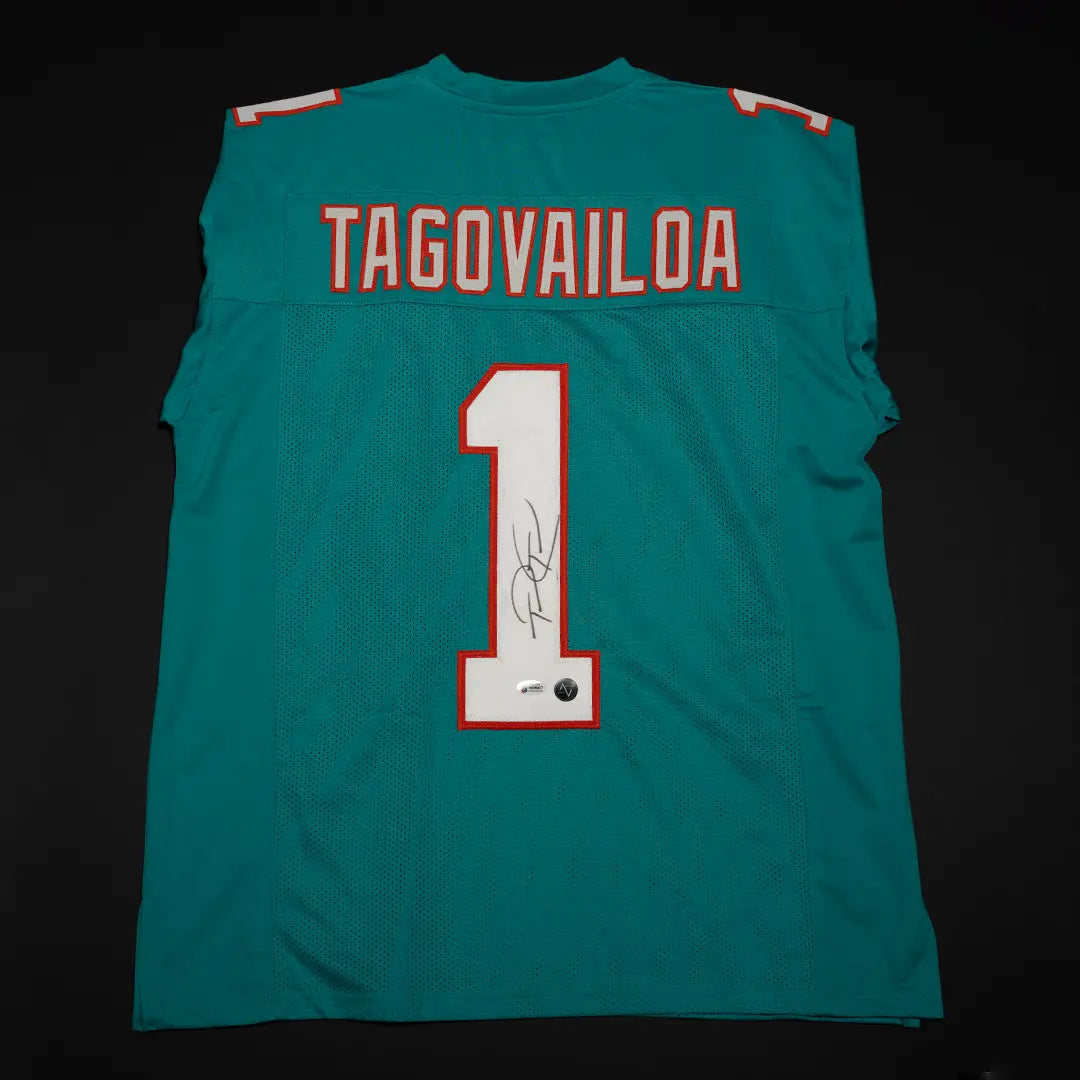 Custon Jersey Tua Tagovailoa - Dolphins