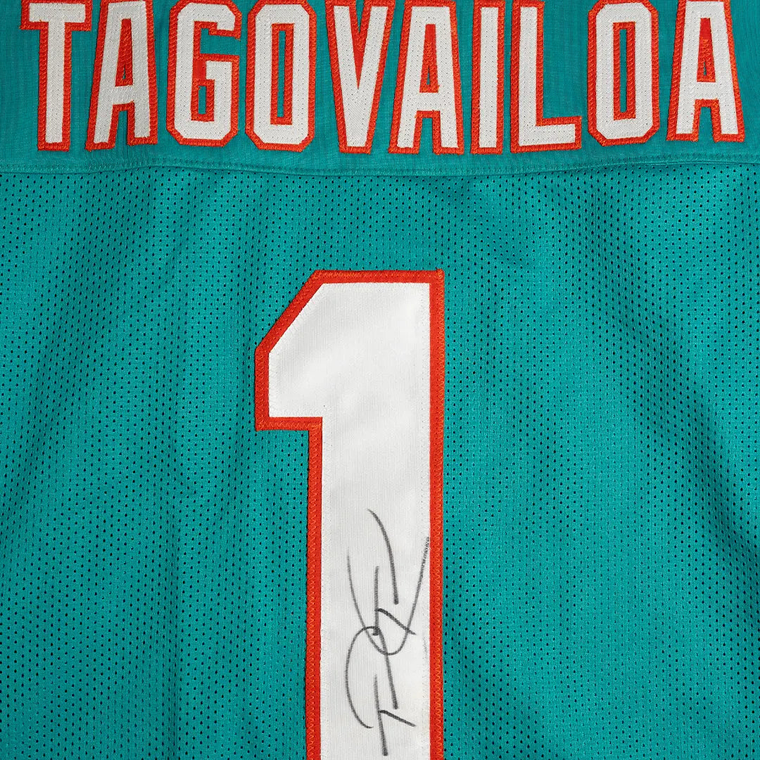 Custon Jersey Tua Tagovailoa - Dolphins