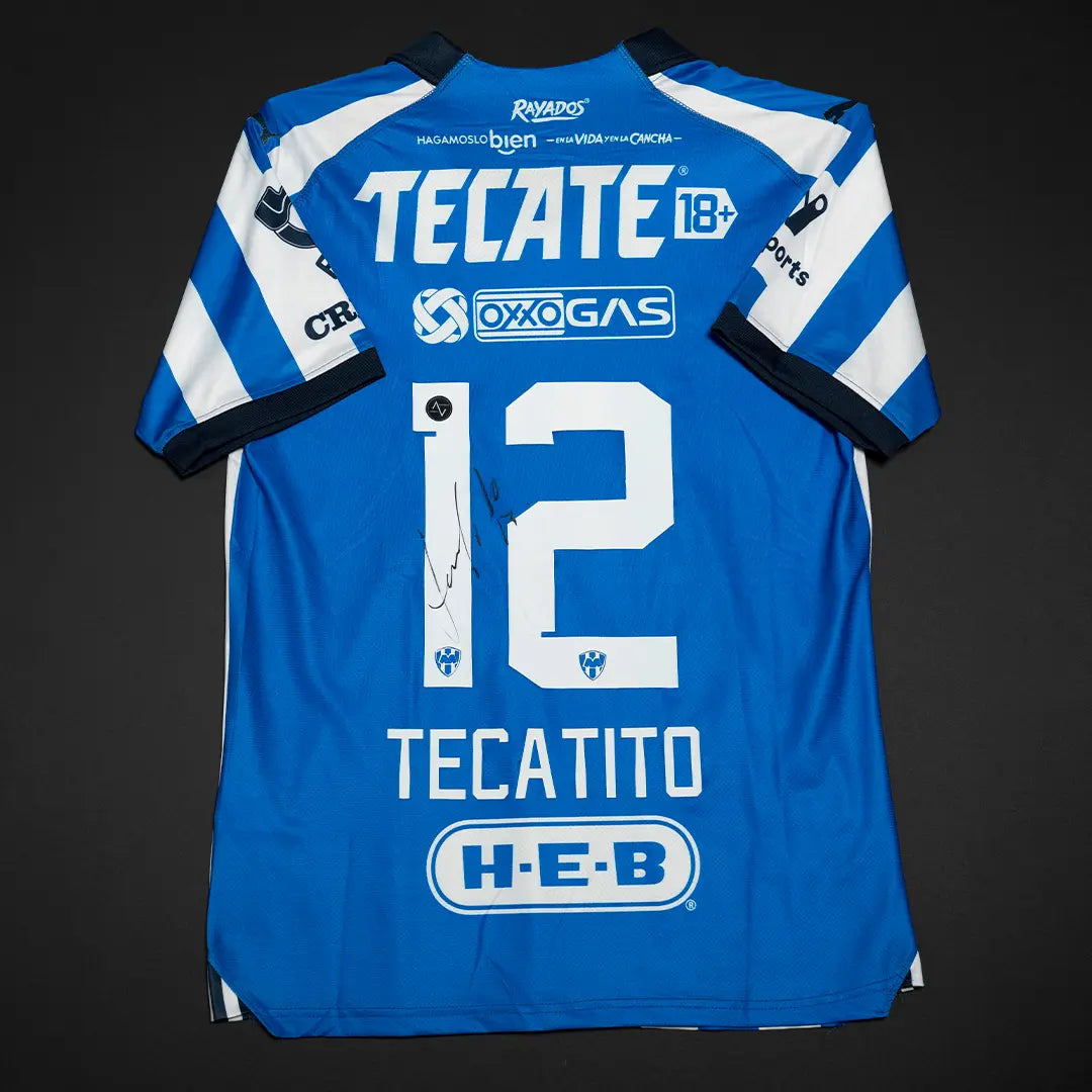 Jersey Firmado Tecatito Corona - Monterrey