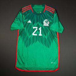 Jersey Firmado Uriel Antuna - México Mundial 2022