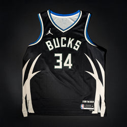 Custom Jersey Firmado por Giannis Antetokounmpo - Milwaukee Bucks