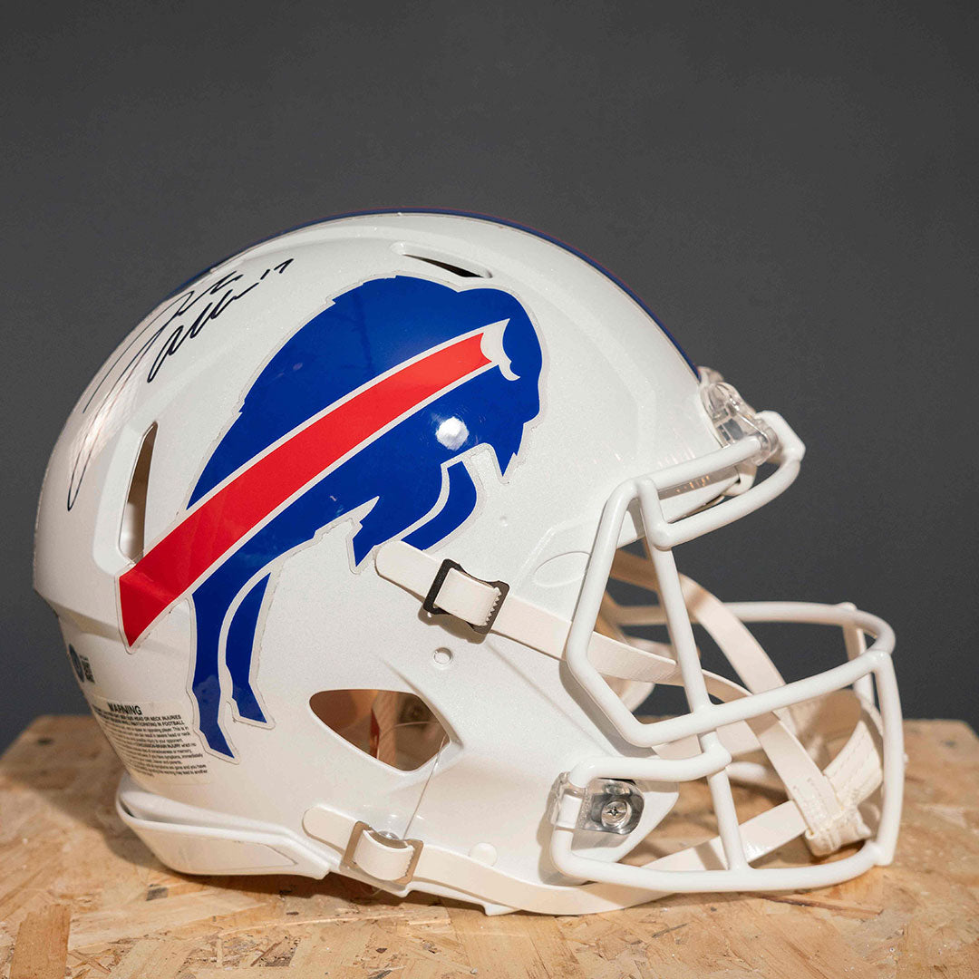 Casco Firmado Josh Allen - Buffalo Bills