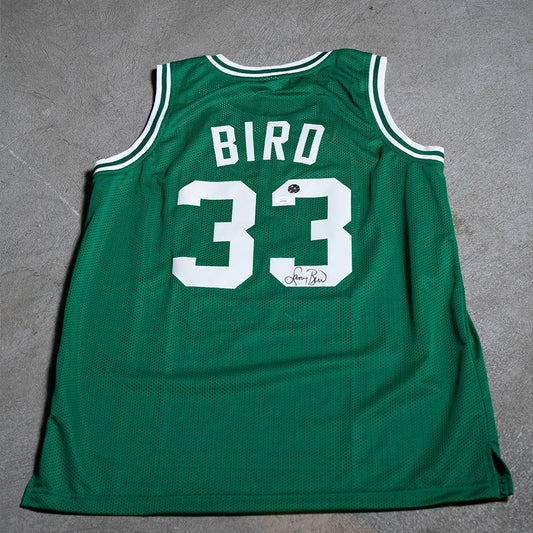 Custom Jersey Firmado por Larry Bird - Boston Celtics