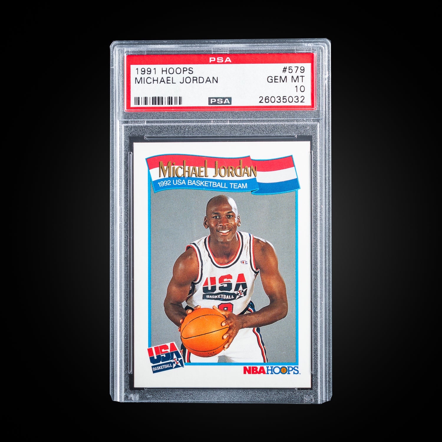 1991  Hoops  Michael Jordan 579 PSA 10