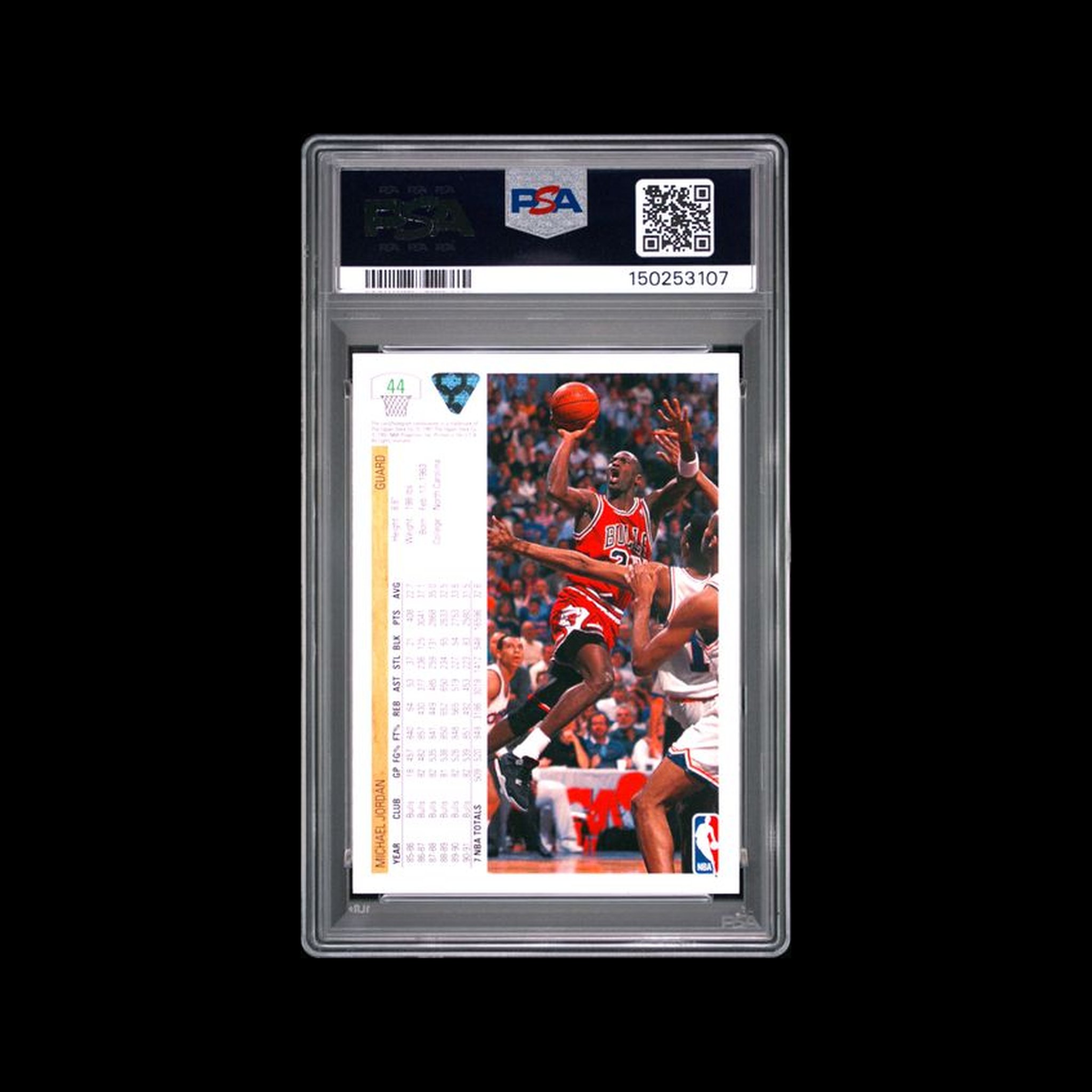 1991 Upper Deck   Michael Jordan 44 PSA 8 NM-MT
