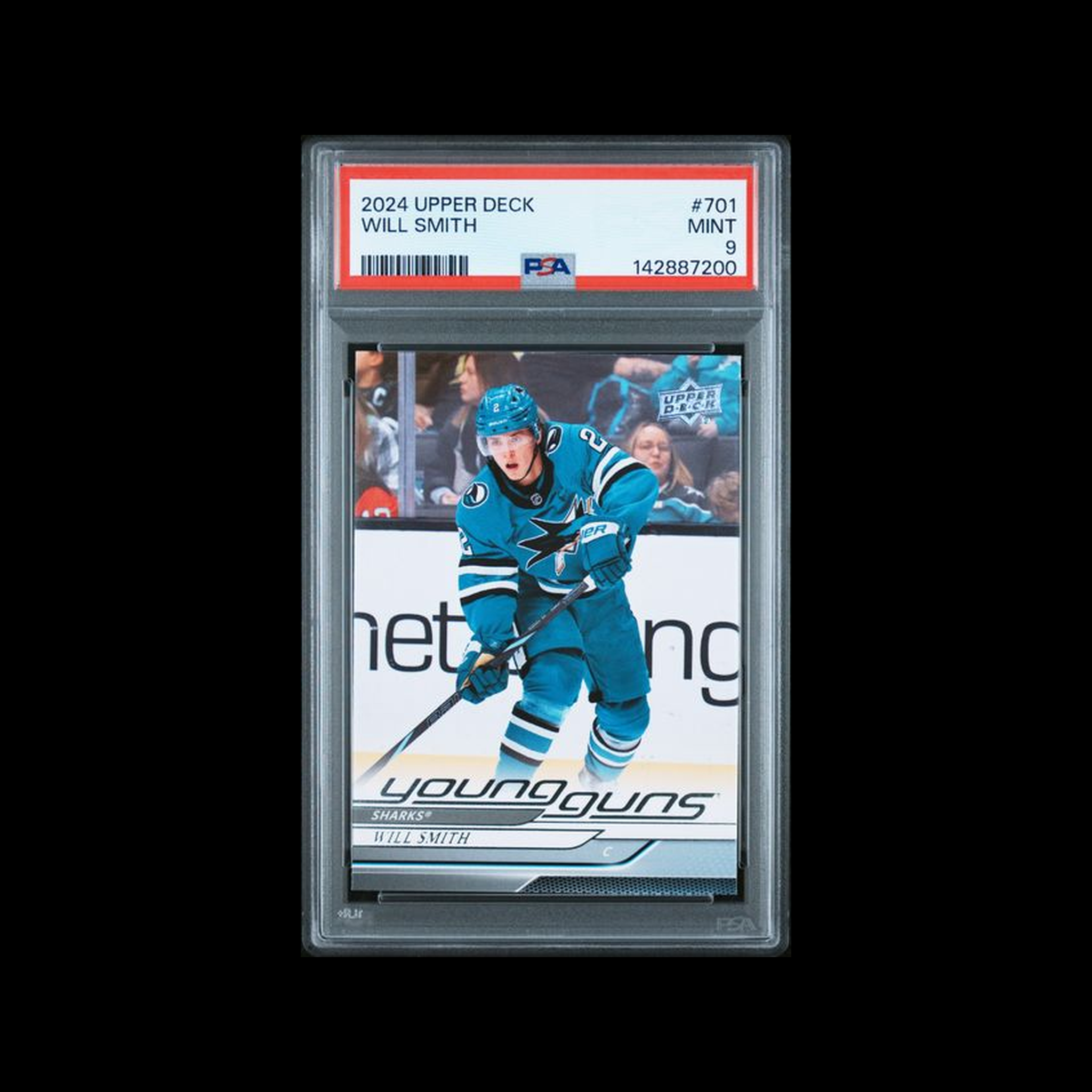 2024 Upper Deck   Will Smith 701 PSA 9 MINT
