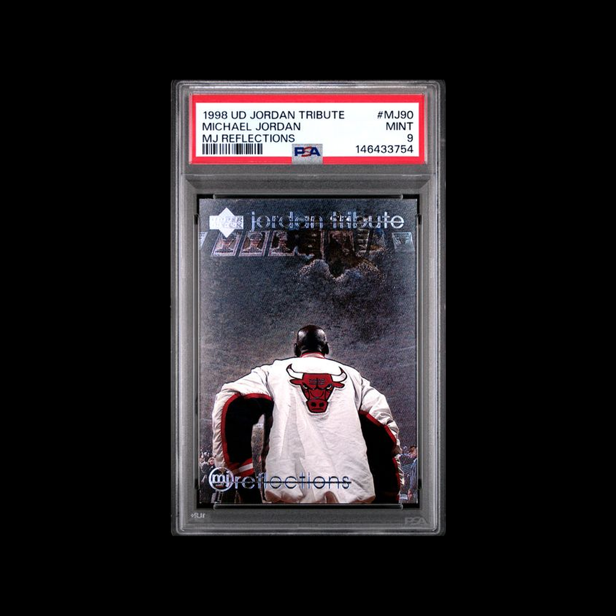 1998 Upper Deck Jordan Tribute Mj Reflections Michael Jordan MJ90 PSA 9 MINT