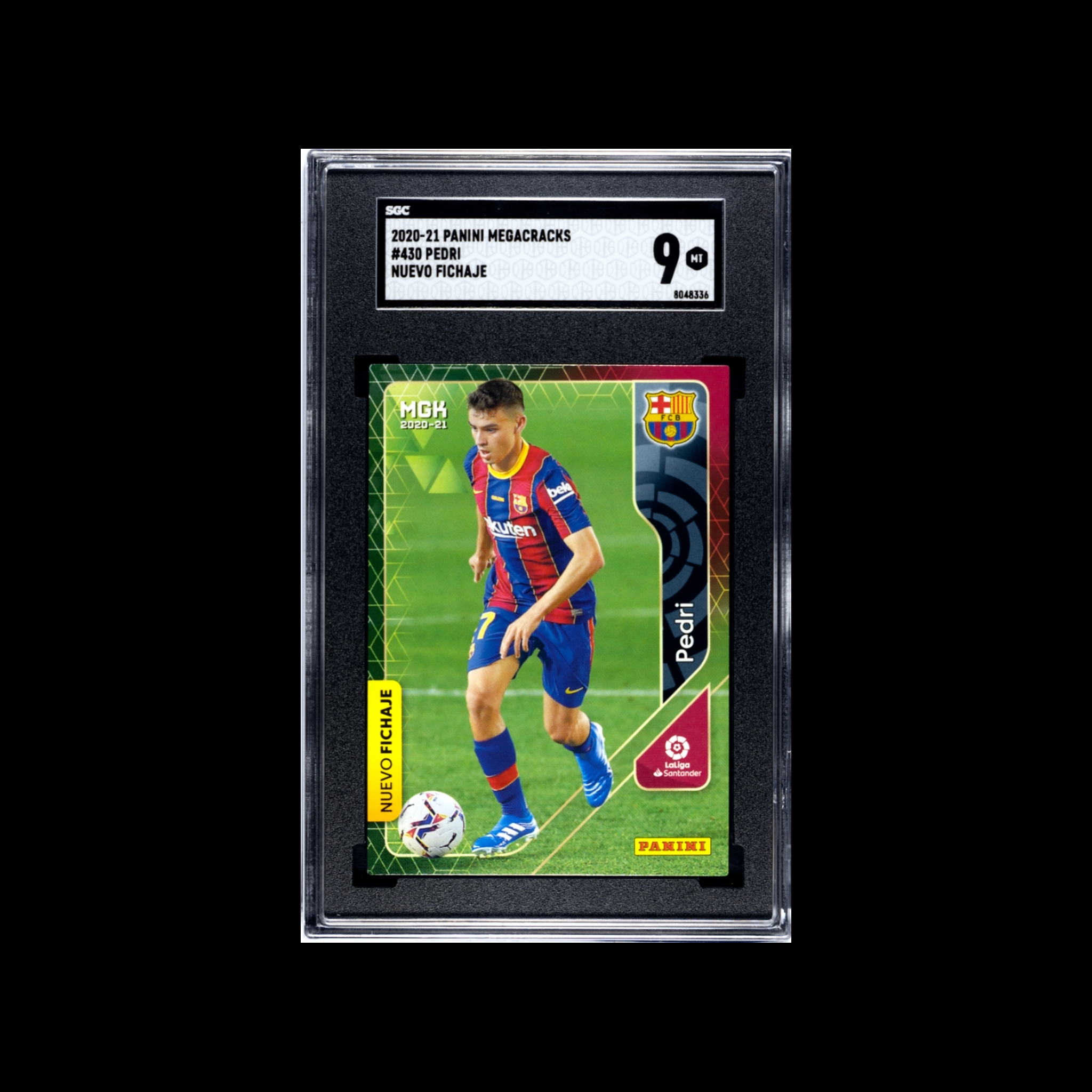 Panini Megacracks Nuevo Fichaje Pedri 430 SGC 9