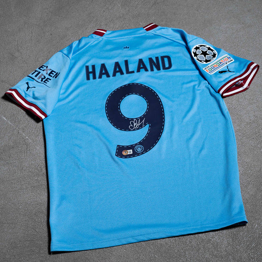 Jersey Firmado de Erling Haaland - Manchester City