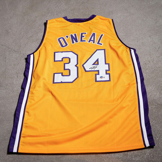 Custom Jersey Firmado por Shaquille O'Neal - Los Angeles Lakers