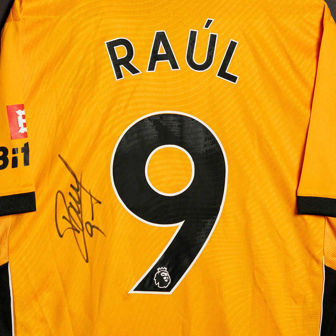 Jersey Firmado por Raúl Jiménez - Wolverhampton Wanderers