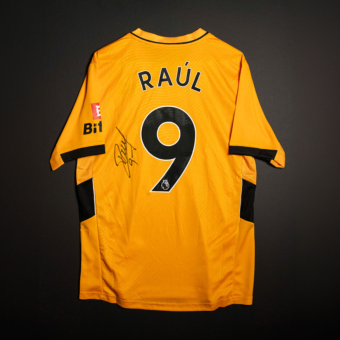 Jersey Firmado por Raúl Jiménez - Wolverhampton Wanderers